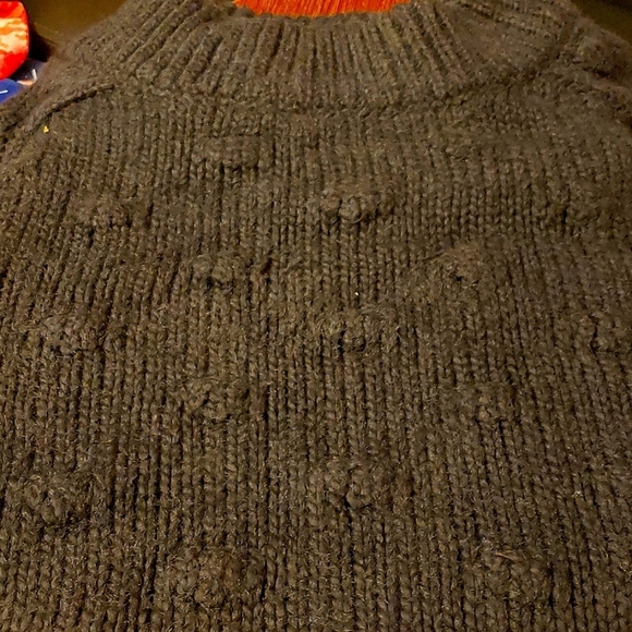 Universal Thread™ Crewneck Bobble Pullover Sweater in Black Size XXL - Picture 4 of 8